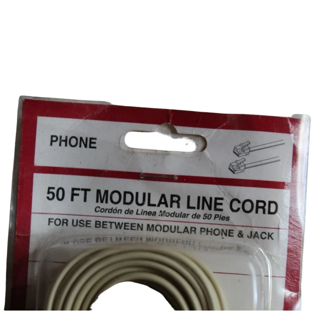 (2) 50’ Modular Phone Cords